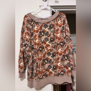 free people oversized sweatshirt